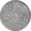 سکه 1/2 فرانک 1967 جمهوری کنونی - EF45 - فرانسه