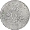 سکه 1/2 فرانک 1976 جمهوری کنونی - AU55 - فرانسه