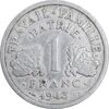 سکه 1 فرانک 1943 دولت ویشی - EF45 - فرانسه