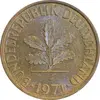 سکه 10 فینیگ 1971J جمهوری فدرال - AU55 - آلمان