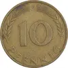 سکه 10 فینیگ 1972F جمهوری فدرال - EF45 - آلمان