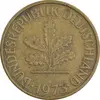 سکه 10 فینیگ 1973F جمهوری فدرال - EF45 - آلمان