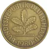 سکه 10 فینیگ 1980D جمهوری فدرال - EF40 - آلمان