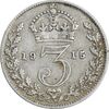 سکه 3 پنس 1915 جرج پنجم - EF40 - انگلستان