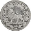 سکه 100 دینار 1307 نیکل - VF30 - رضا شاه