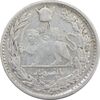 سکه 500 دینار 1307 تصویری - VF35 - رضا شاه