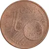 سکه 1 یورو سنت 2002F جمهوری فدرال - AU50 - آلمان