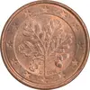 سکه 1 یورو سنت 2016D جمهوری فدرال - AU55 - آلمان