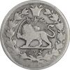 سکه 1000 دینار بدون تاریخ خطی - VF25 - مظفرالدین شاه