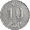 سکه 10 ینی کروش 2007 جمهوری - EF45 - ترکیه