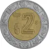 سکه 2 پزو 2002 ایالات متحده - EF45 - مکزیک
