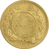 سکه طلا 5000 دینار 1343 تصویری - AU50 - احمد شاه