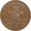 سکه 2 نیو پنس 1971 الیزابت دوم - AU55 - انگلستان