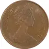 سکه 2 نیو پنس 1971 الیزابت دوم - AU55 - انگلستان