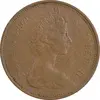 سکه 2 نیو پنس 1971 الیزابت دوم - EF45 - انگلستان