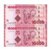 اسکناس 10000 شیلینگ بدون تاریخ (2010) جمهوری - Mustafa Mkulo & Benno Ndulu - جفت - UNC61 - تانزانیا