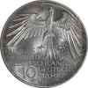 سکه 10 مارک 1972G المپیک مونیخ - MS64 - آلمان