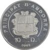 مدال یادبود پاپ ژان پل دوم 2005 - PF55 - آندورا مدال یادبود پاپ ژان پل دوم 2005 - PF55 - آندورا