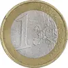 سکه 1 یورو 1999 جمهوری پنجم - EF45 - فرانسه