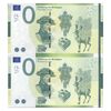 اسکناس 0 یورو بدون تاریخ جمهوری فدرال - فرایبورگ - جفت - UNC65 - آلمان