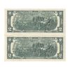 اسکناس 2 دلار 2013 جمهوری فدرال - F (آتلانتا) - جفت - UNC62 - آمریکا