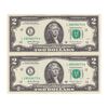 اسکناس 2 دلار 2017 جمهوری فدرال - L (سان فرانسیسکو) - جفت - UNC62 - آمریکا