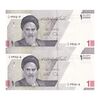 اسکناس 10000 ریال (دژپسند - همتی) یک یکم - جفت - UNC64 - جمهوری اسلامی