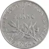 سکه 1 فرانک 1964 جمهوری پنجم - AU55 - فرانسه