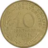 سکه 10 سانتیم 1967 جمهوری کنونی - ماریان - EF45 - فرانسه