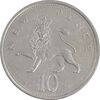 سکه 10 نیو پنس 1976 الیزابت دوم - EF45 - انگلستان