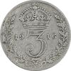 سکه 3 پنس 1916 جرج پنجم - EF40 - انگلستان