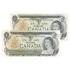 اسکناس 1 دلار 1973 الیزابت دوم - جفت - UNC64 - کانادا