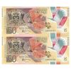 اسکناس 50 دلار 2015 جمهوری - جفت - UNC65 - ترینیداد و توباگو