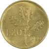 سکه 20 لیره 1980 جمهوری - AU58 - ایتالیا