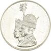 مدال نقره جشن تاجگذاری 1346 - MS63 - محمد رضا شاه