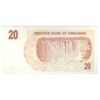 اسکناس 20 دلار 2006 جمهوری - تک - UNC65 - زیمبابوه