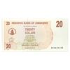 اسکناس 20 دلار 2006 جمهوری - تک - UNC65 - زیمبابوه