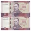 اسکناس 5 دلار 2016 جمهوری - جفت - UNC64 - لیبریا