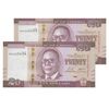 اسکناس 20 دلار 2022 جمهوری - جفت - UNC63 - لیبریا