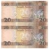 اسکناس 20 پوند 2017 جمهوری - جفت - UNC63 - سودان جنوبی