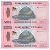 اسکناس 5000 فرانک 2024 جمهوری - جفت - UNC65 - رواندا