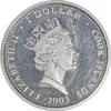 مدال 1 دلار یادبود الیزابت دوم 2003 - PF50 - ایسلند