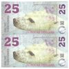 اسکناس 25 پولار دلار 2017 - جفت - UNC66 - شمالگان (قطب شمال)