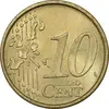 سکه 10 یورو سنت 2002 جمهوری - MS62 - ایتالیا