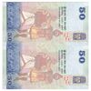 اسکناس 50 روپیه 2021 جمهوری دموکراتیک سوسیالیستی - جفت - UNC64 - سریلانکا