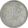 سکه 1 روپیه 1890 ویکتوریا - EF40 - هند