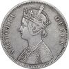 سکه 1 روپیه 1862 ویکتوریا - VF35 - هند