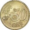 سکه 50 یورو سنت 2002 هنری - AU58 - لوکزامبورگ