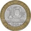 سکه 10 فرانک 1989 جمهوری کنونی - EF45 - فرانسه