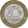 سکه 10 فرانک 1990 جمهوری کنونی - EF45 - فرانسه